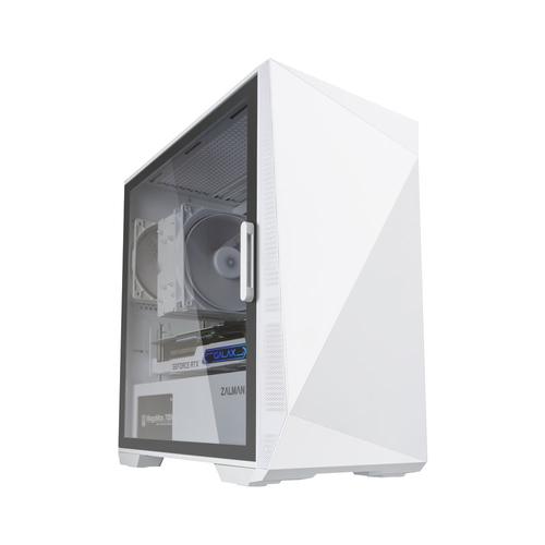 Zalman Z1 Iceberg White - Case per PC Mid Tower mATX/Ventola preinstallata 2 x 120 mm in Mini Tower Bianco